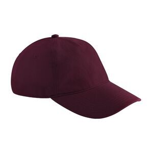 Beechfield Leisure Plain Baseball Cap / Burgundy